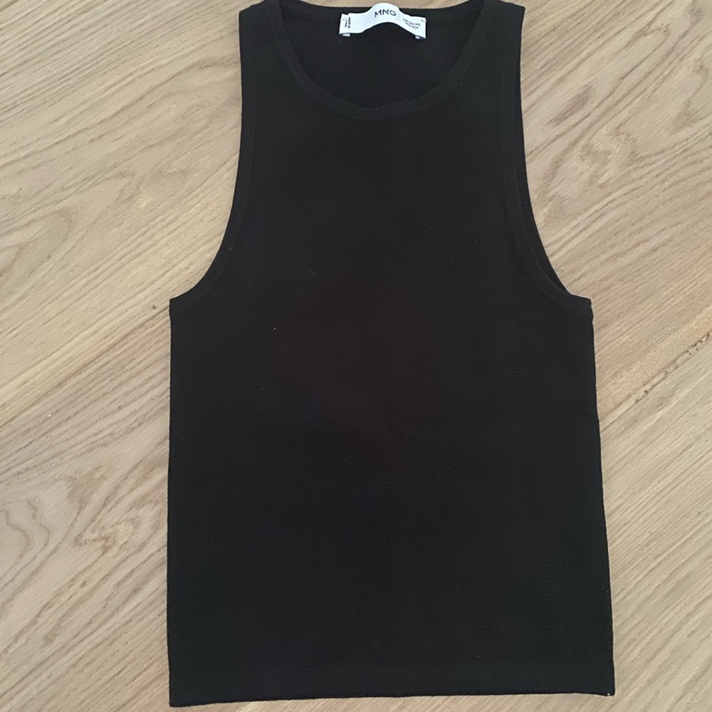 Mango Classic Black Top